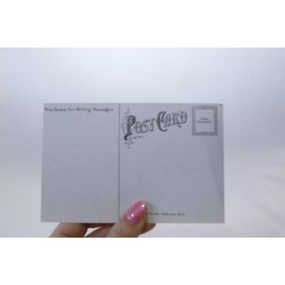 Merry Christmas, Girl Sitting in a Rocking Chair, Small Poem, Rare Postcard, - Picture 2 of 2